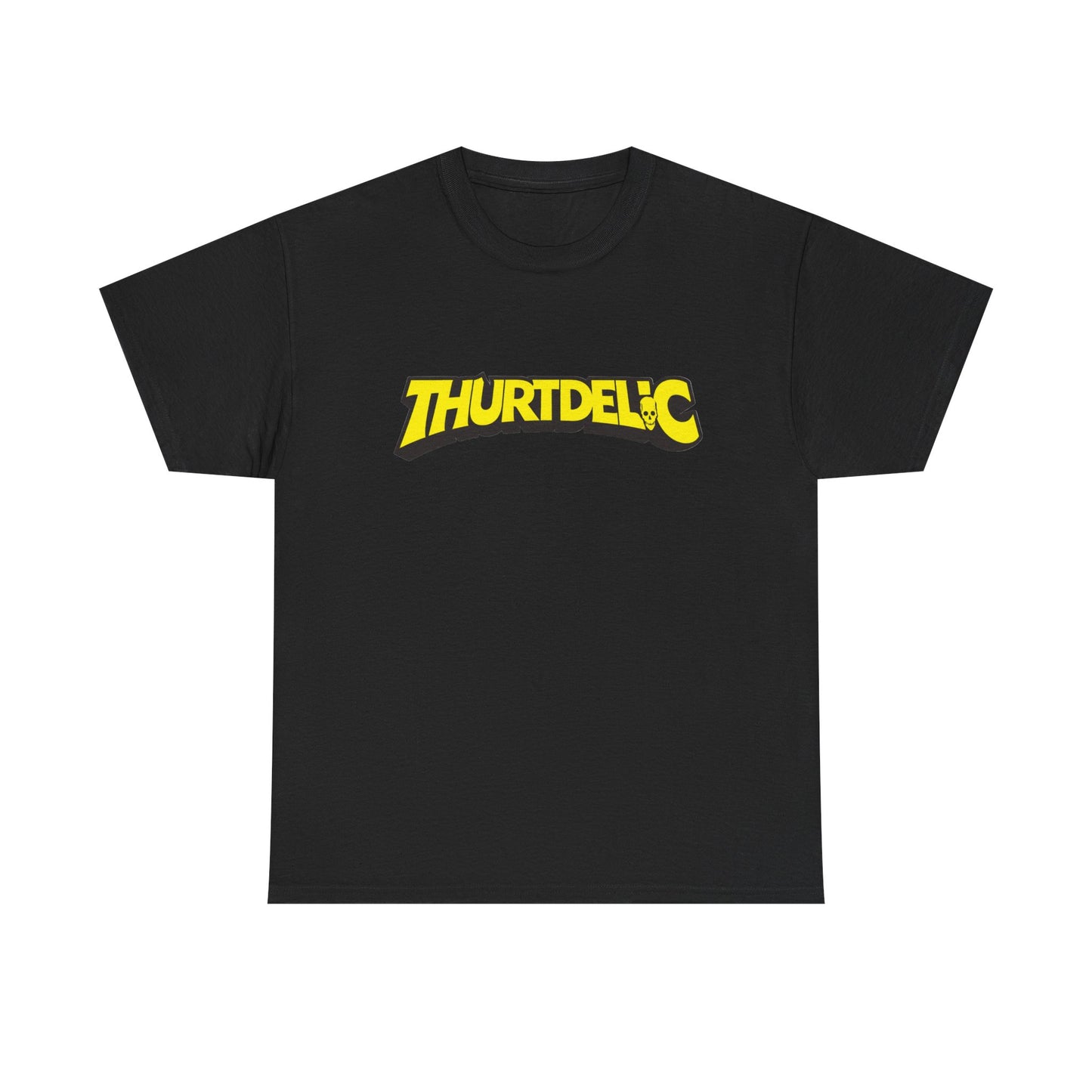 ThurtdeL•C Logo Tee — Retro Yellow Graphic T-Shirt