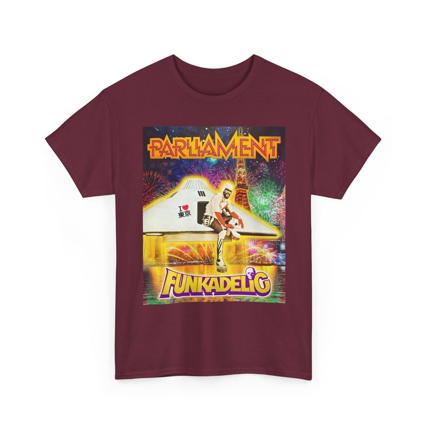 Parliament Funkadelic Retro Band Graphic Tee