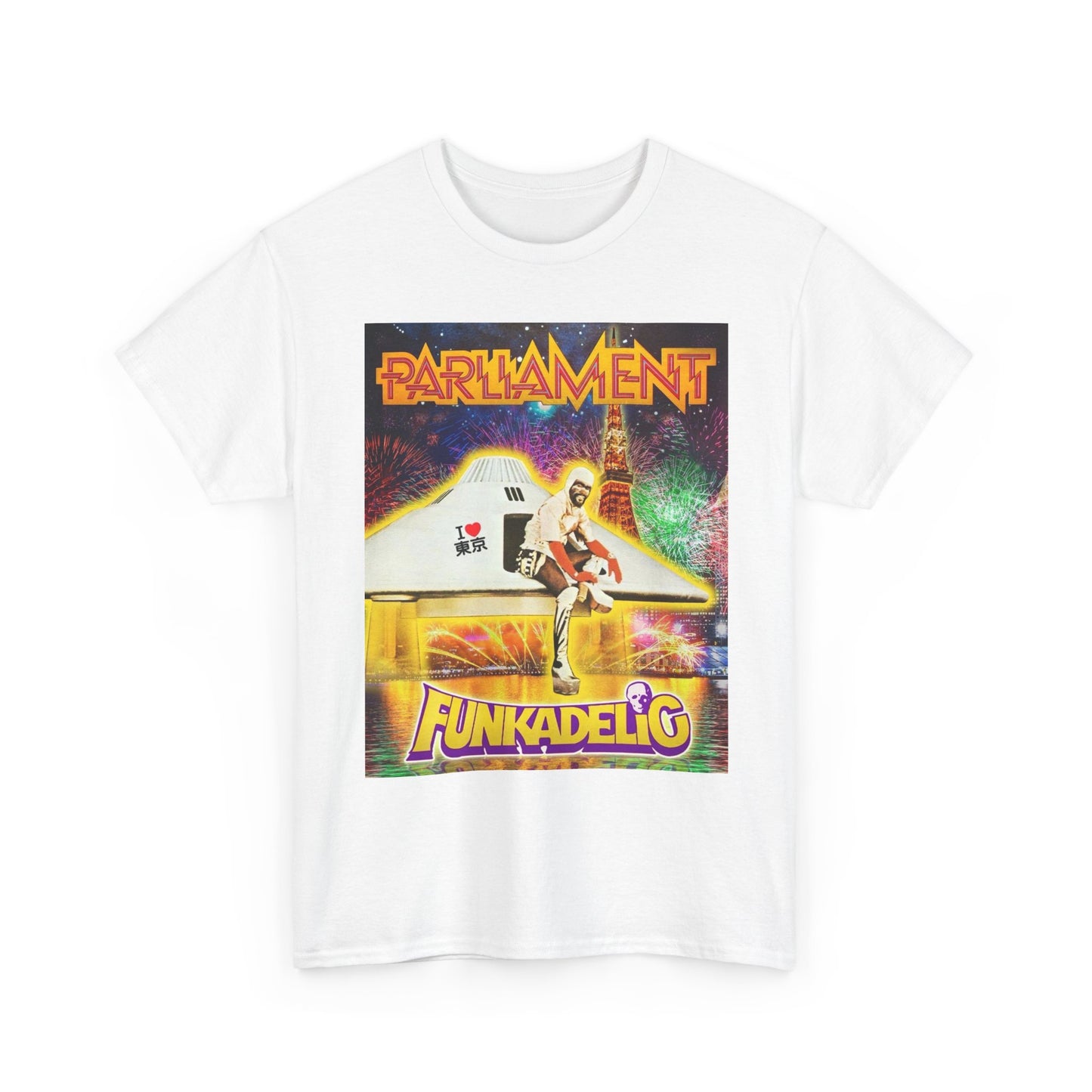 Parliament Funkadelic Retro Band Graphic Tee
