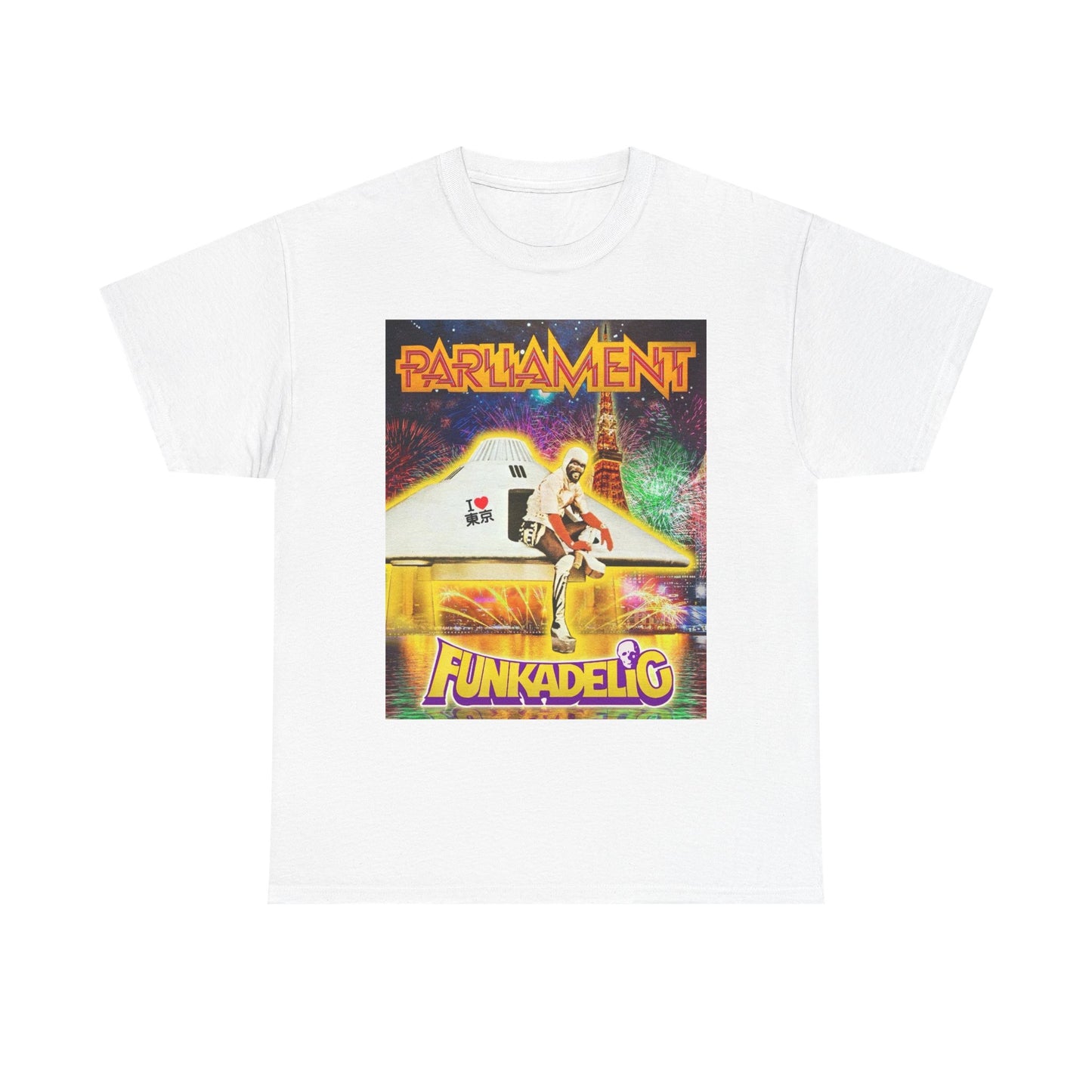 Parliament Funkadelic Retro Band Graphic Tee