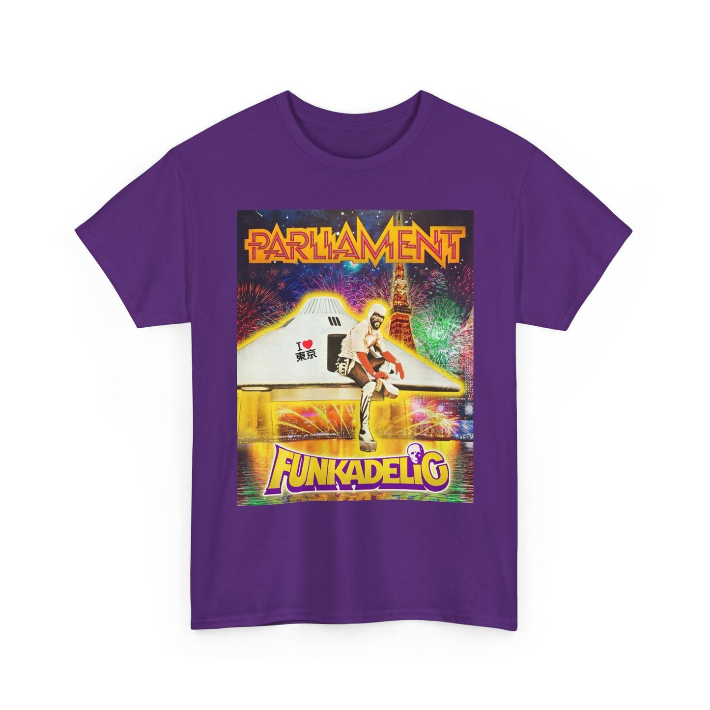 Parliament Funkadelic Retro Band Graphic Tee