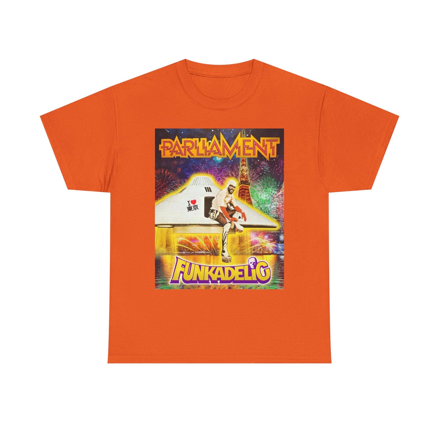 Parliament Funkadelic Retro Band Graphic Tee