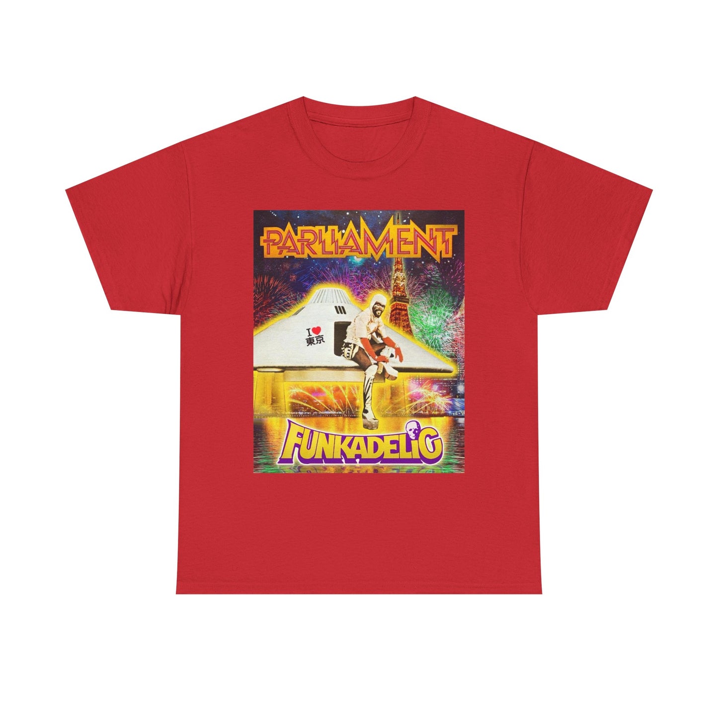 Parliament Funkadelic Retro Band Graphic Tee