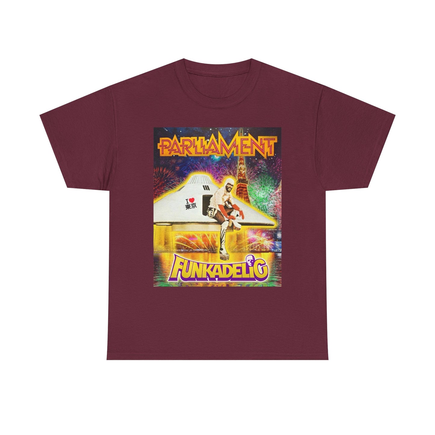 Parliament Funkadelic Retro Band Graphic Tee