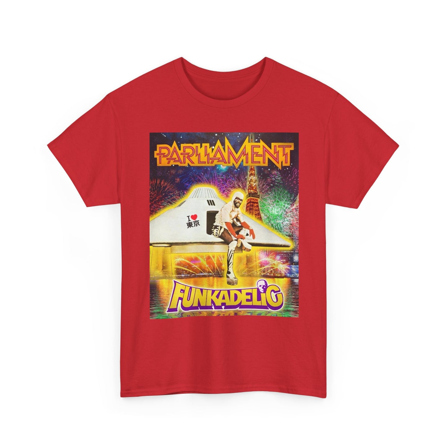 Parliament Funkadelic Retro Band Graphic Tee